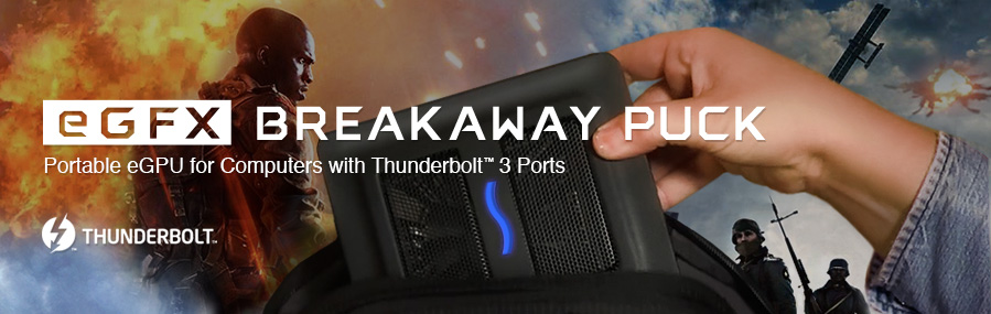 eGFX Breakaway Box - Thunderbolt 3-to-eGPU Expansion System